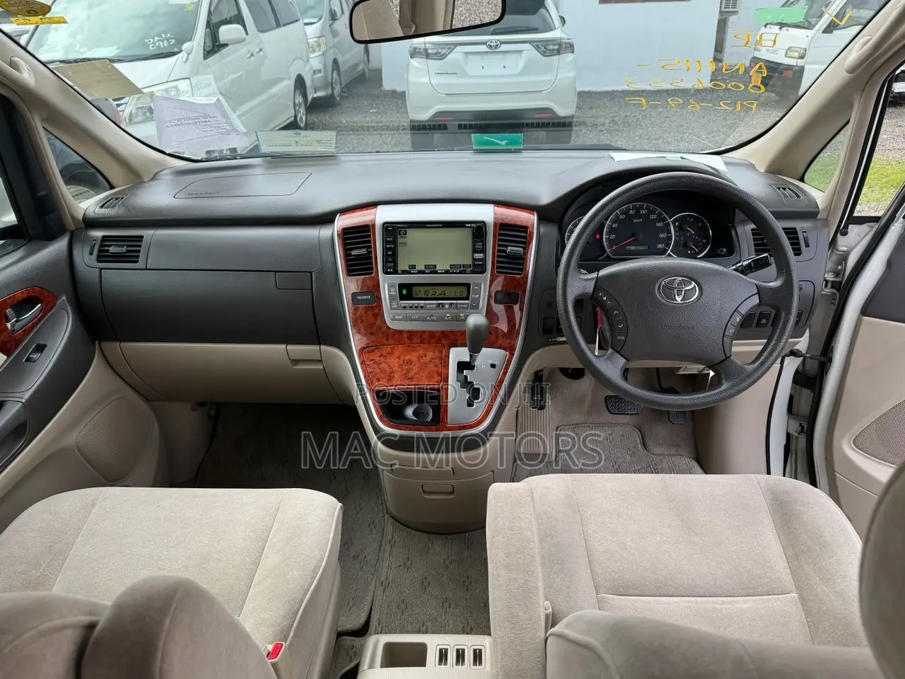 Toyota Alphard 2002 White