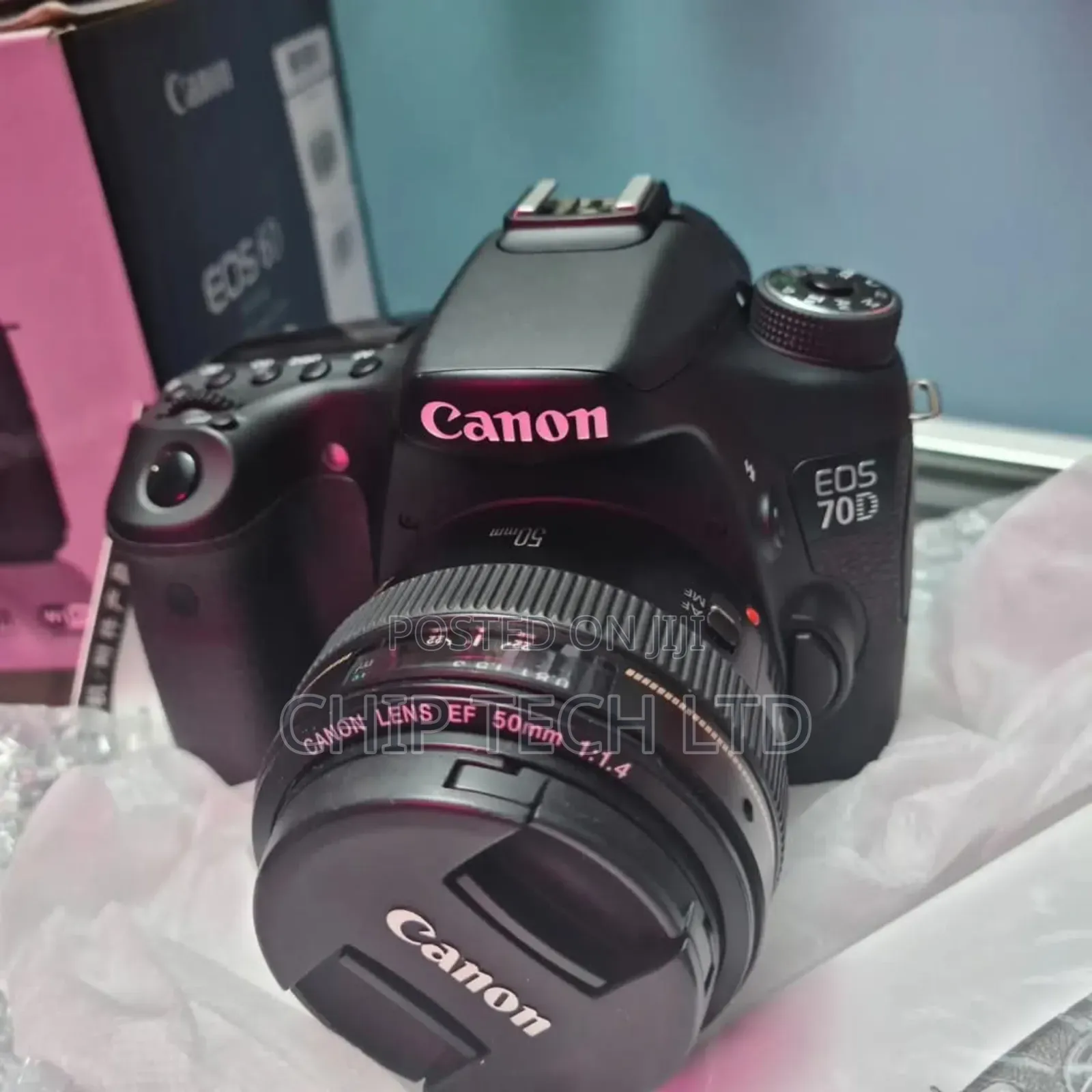 Canon 70d With Lens