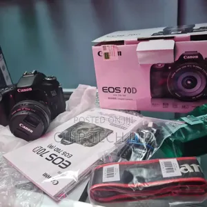 Canon 70d With Lens