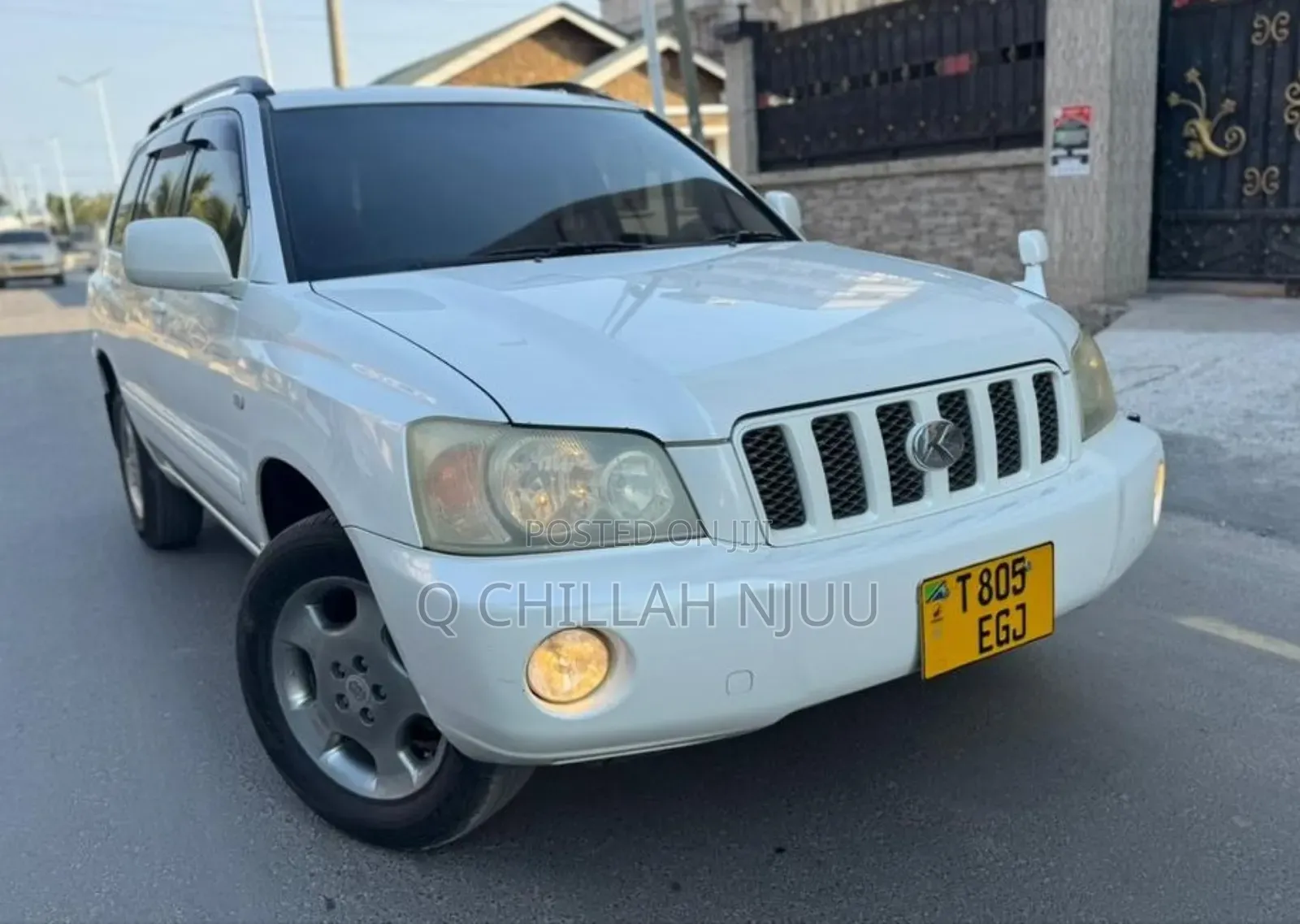 Toyota Kluger 2005 White