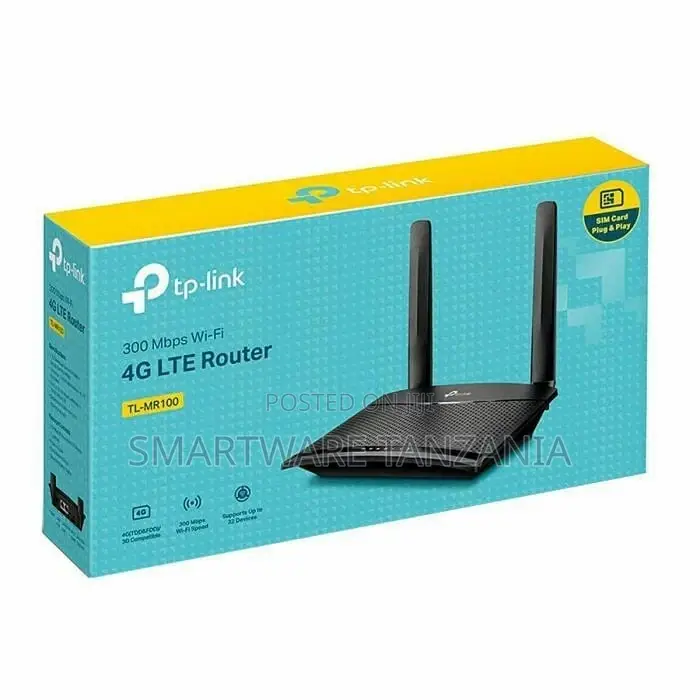 Tp-link - Tl-mr100 N300 3G / 4G LTE Wireless Wifi Router