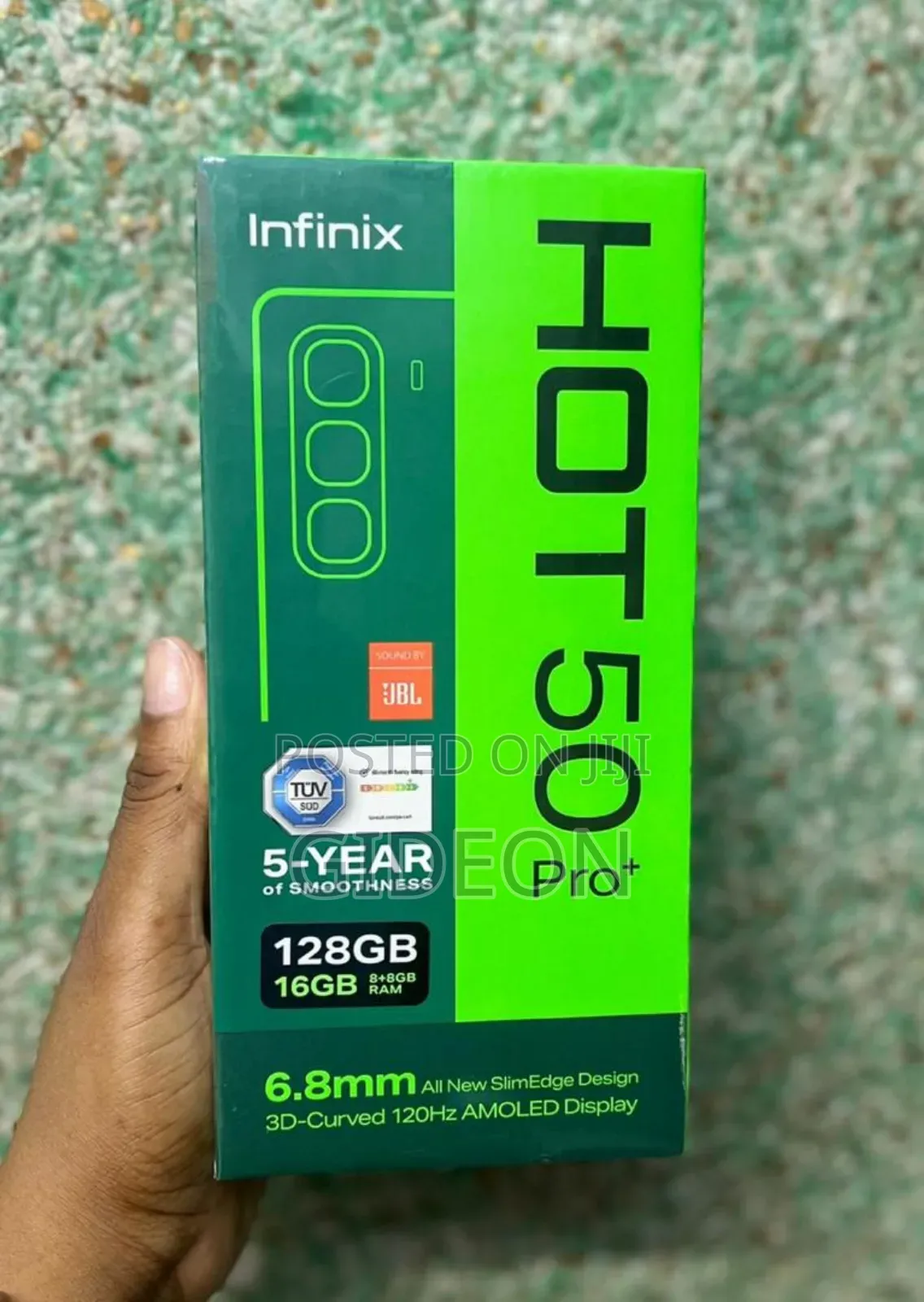 New Infinix Hot 50 Pro+ 4G 128 GB White