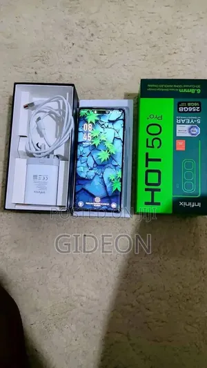 New Infinix Hot 50 Pro+ 4G 128 GB White