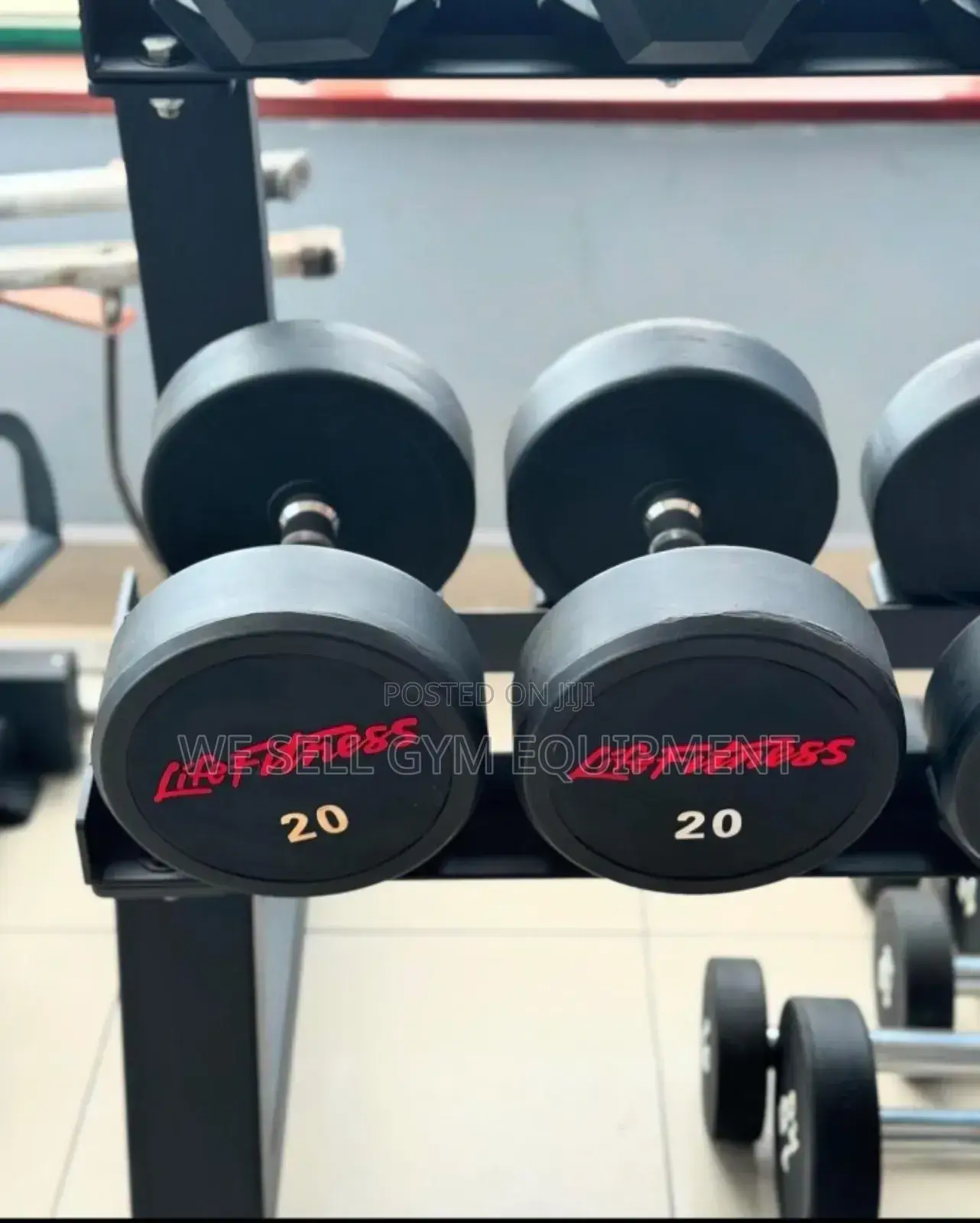 Round Dumbbells Pair