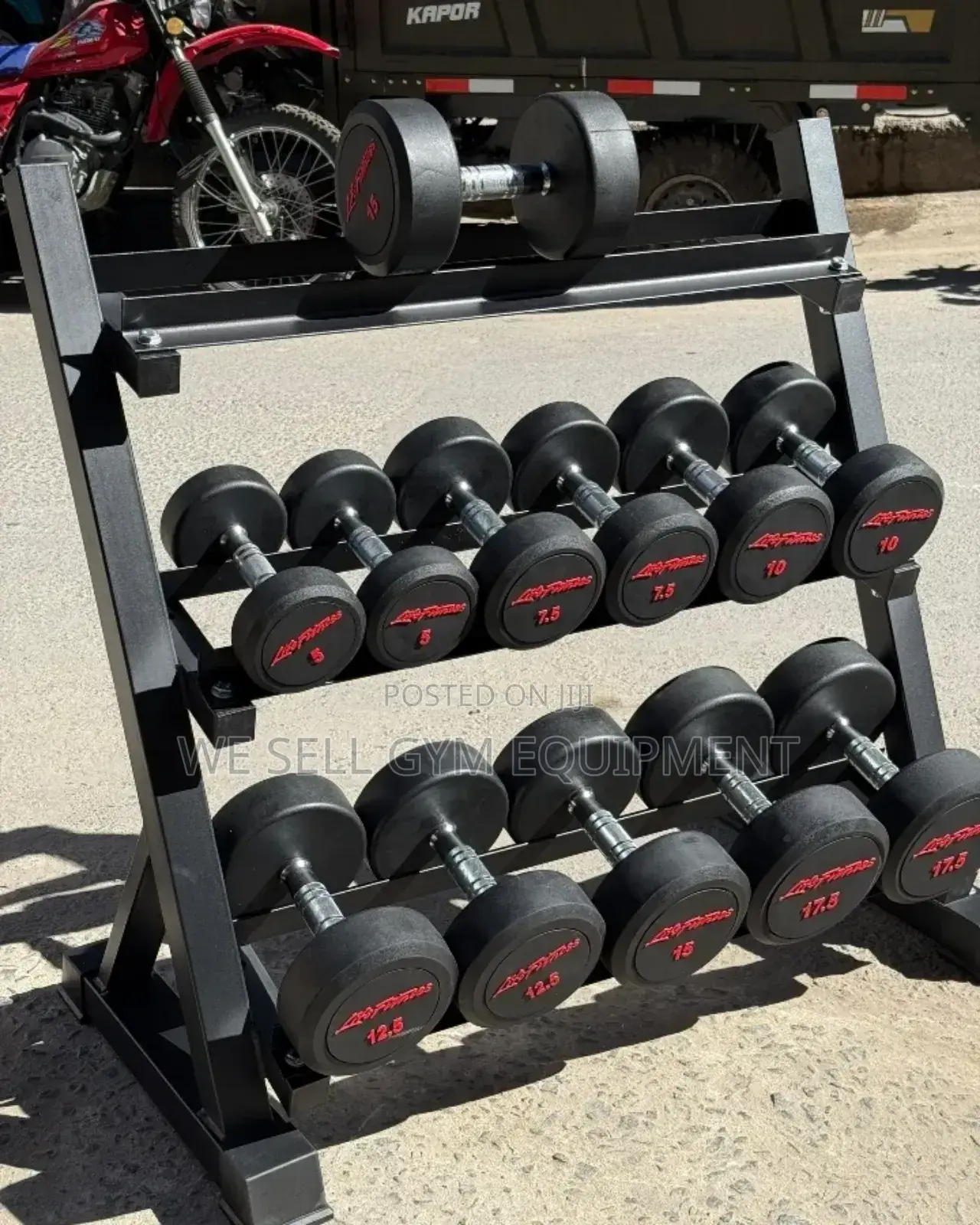 Round Dumbbells Pair
