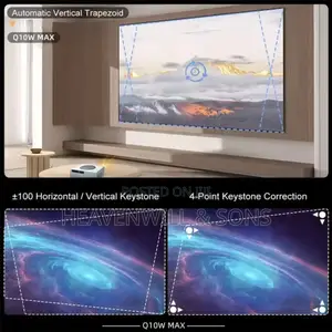 New Smart Android 12 Outdoor Projector 1080p 900 ANSI LUMENS