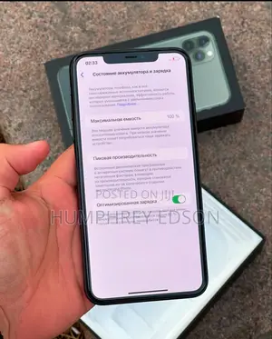 New Apple iPhone 11 Pro Max 256 GB Green