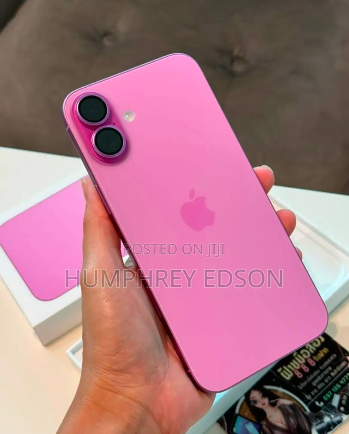 New Apple iPhone 16 256 GB Pink