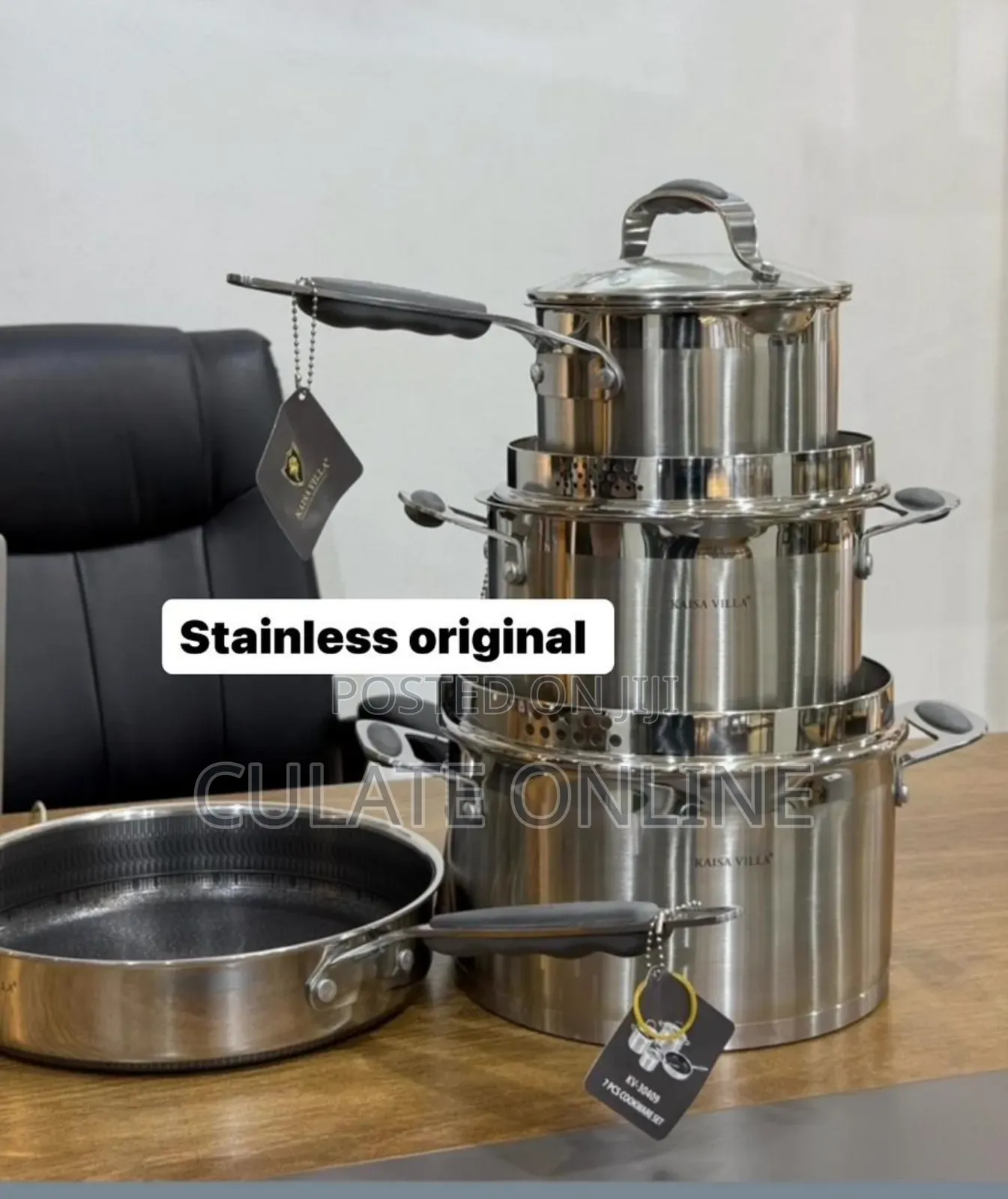 4pcs Kaisavilla Stainless Steel Cookware Set