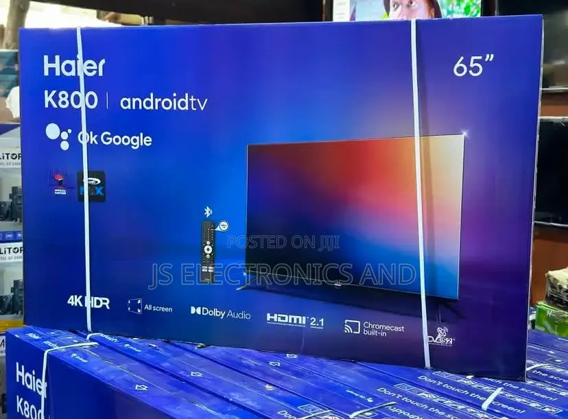 Haier Inch 65 Smart Google Tv Original New Model Goodquality