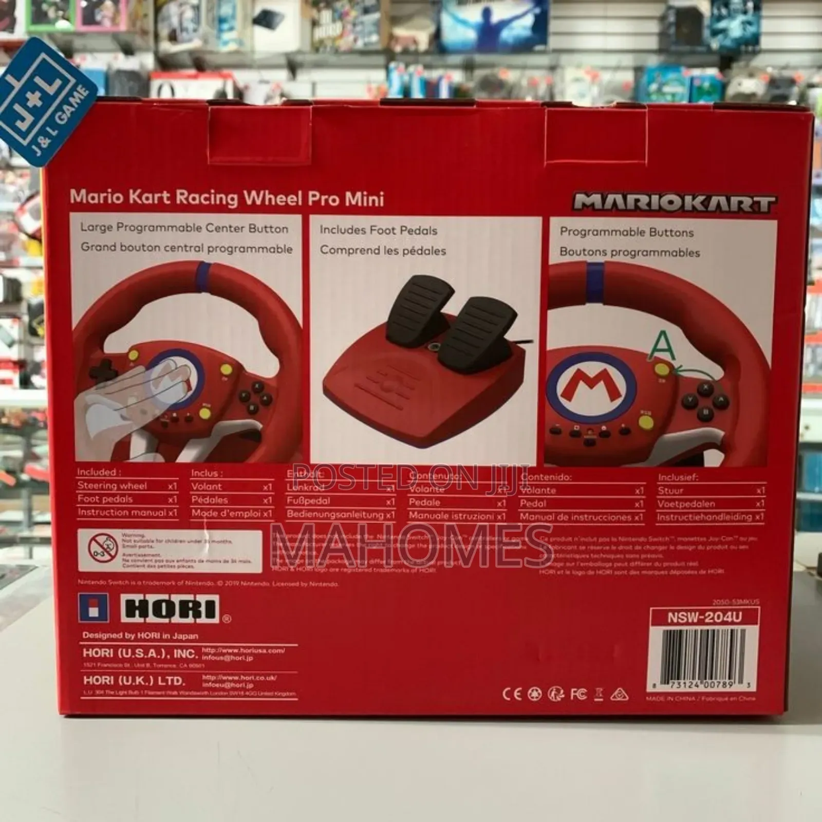 Racing Wheel Pack For Nintendo Switch