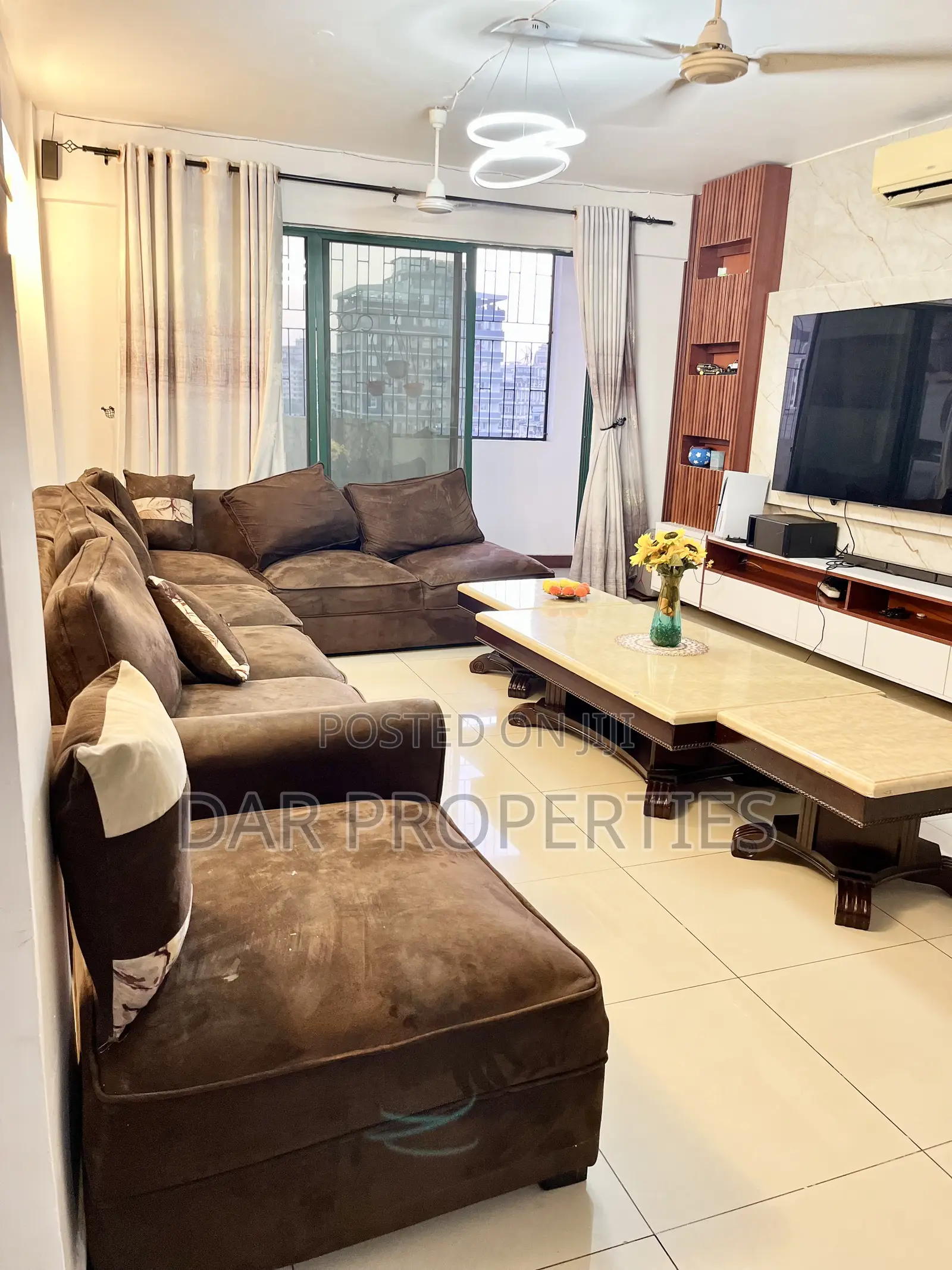 Furnished 3bdrm Apartment in City Centre,Dar Es, Ilala for rent