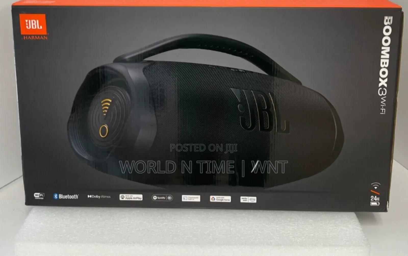 JBL Boombox 3 Wi-Fi and Bluetooth Portable Speaker