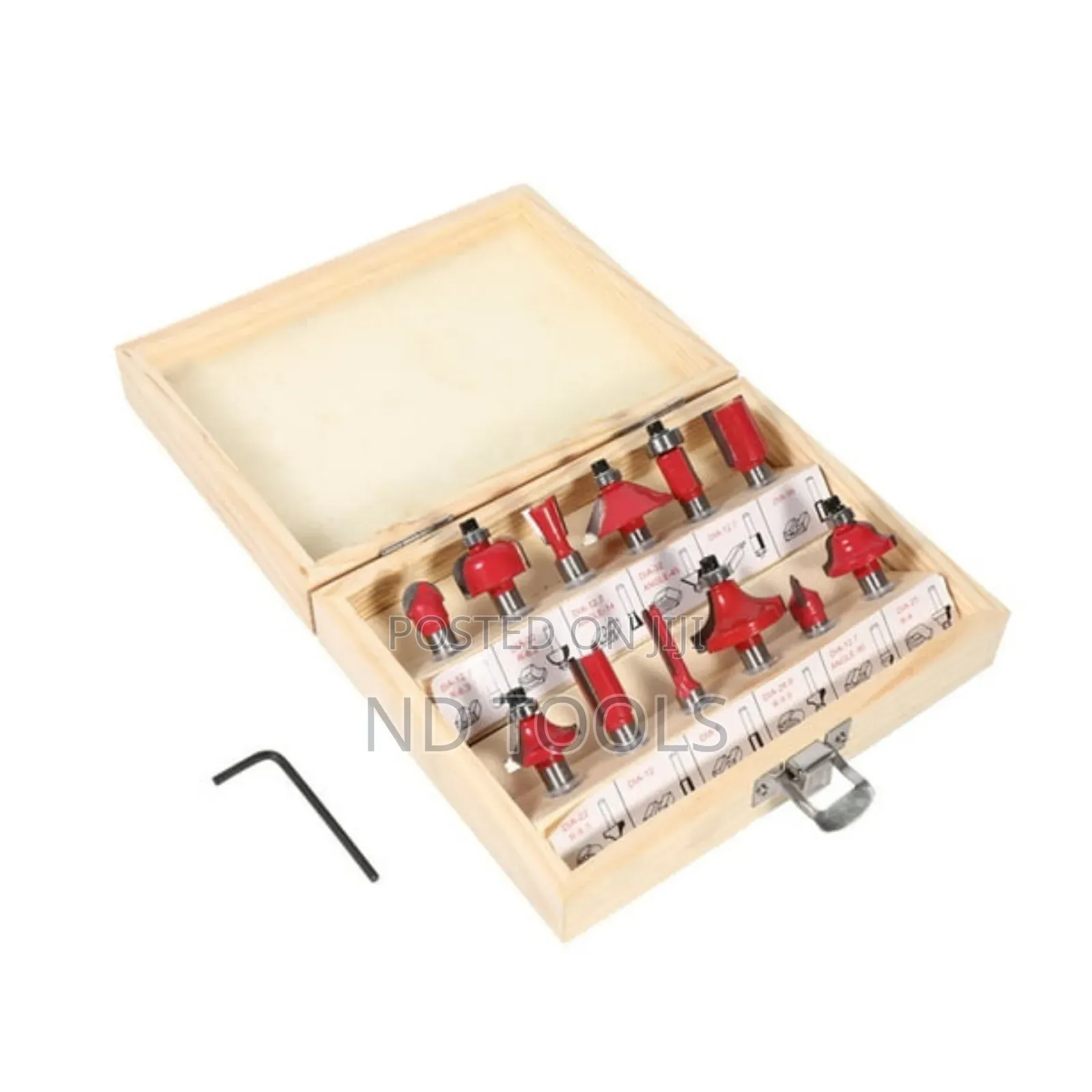 12 PCS Router Bit Set