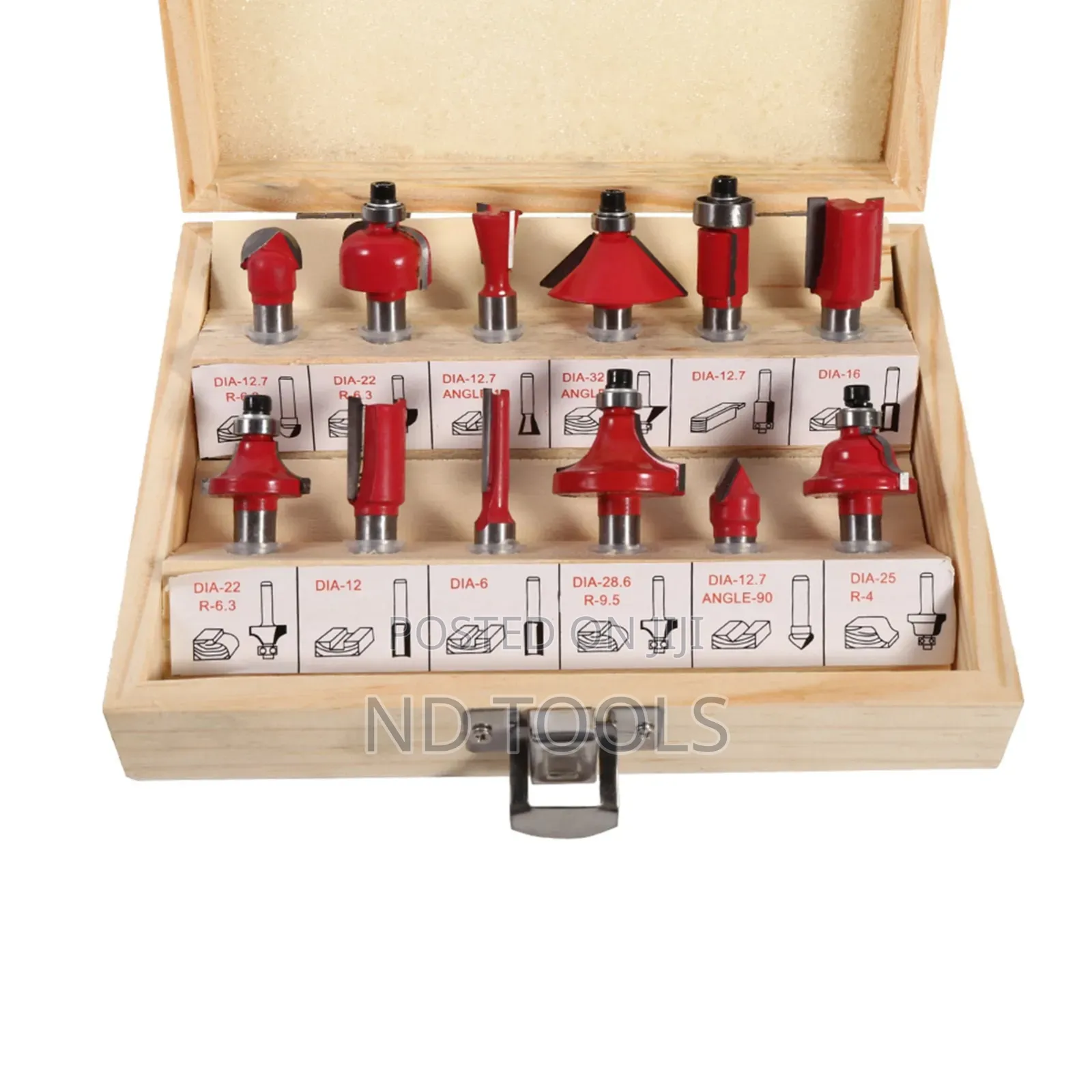12 PCS Router Bit Set