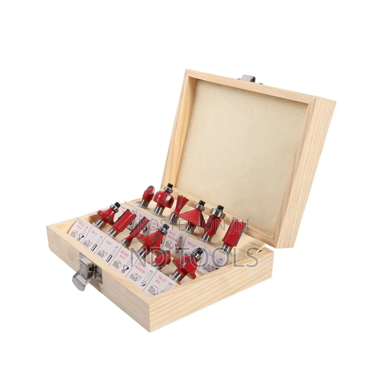 12 PCS Router Bit Set
