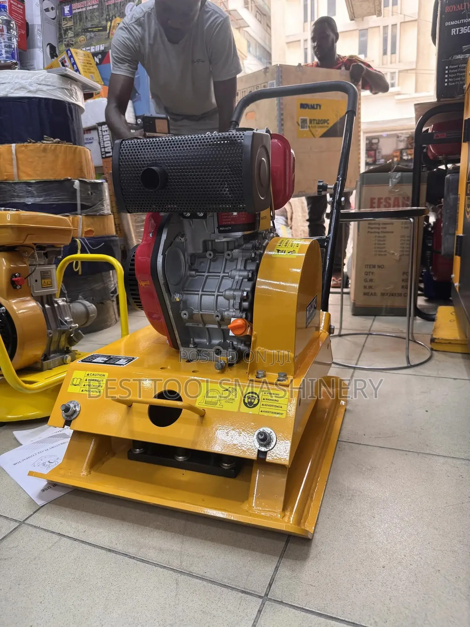 Diesel Plate Compactor