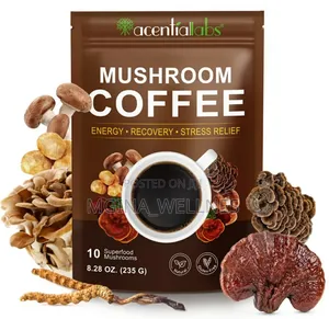 Premium Organic Mushroom Ground Coffee