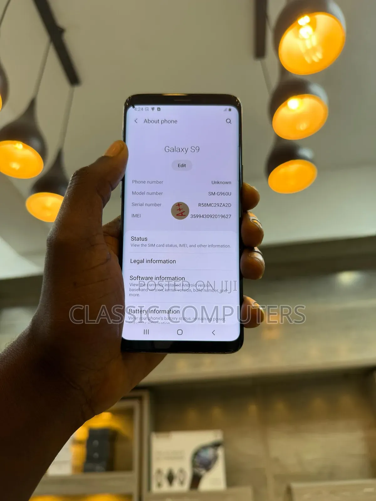 Samsung Galaxy S9 64 GB Black