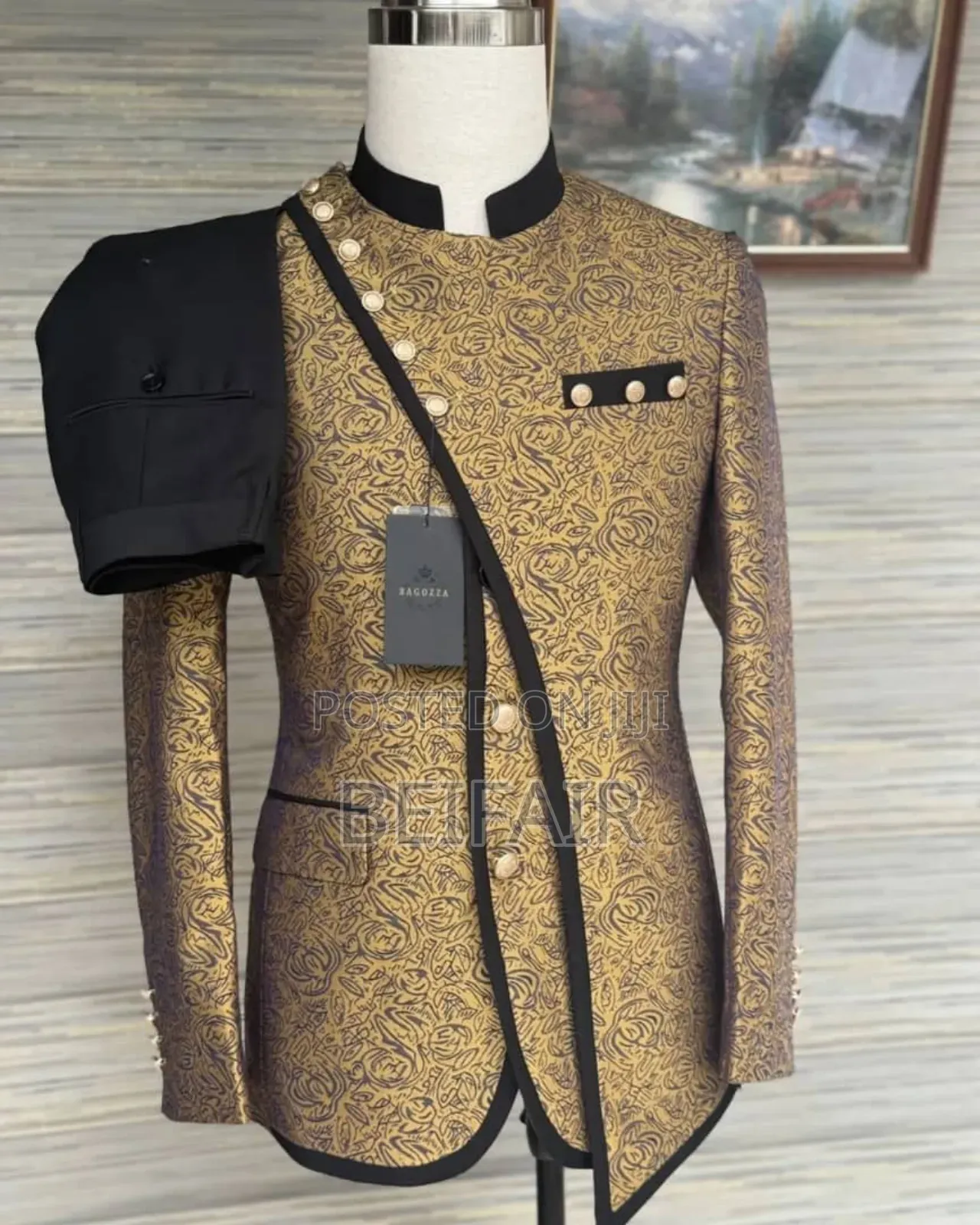 Kaunda Suti Za Kisasa | Men's Modern Safari Suits
