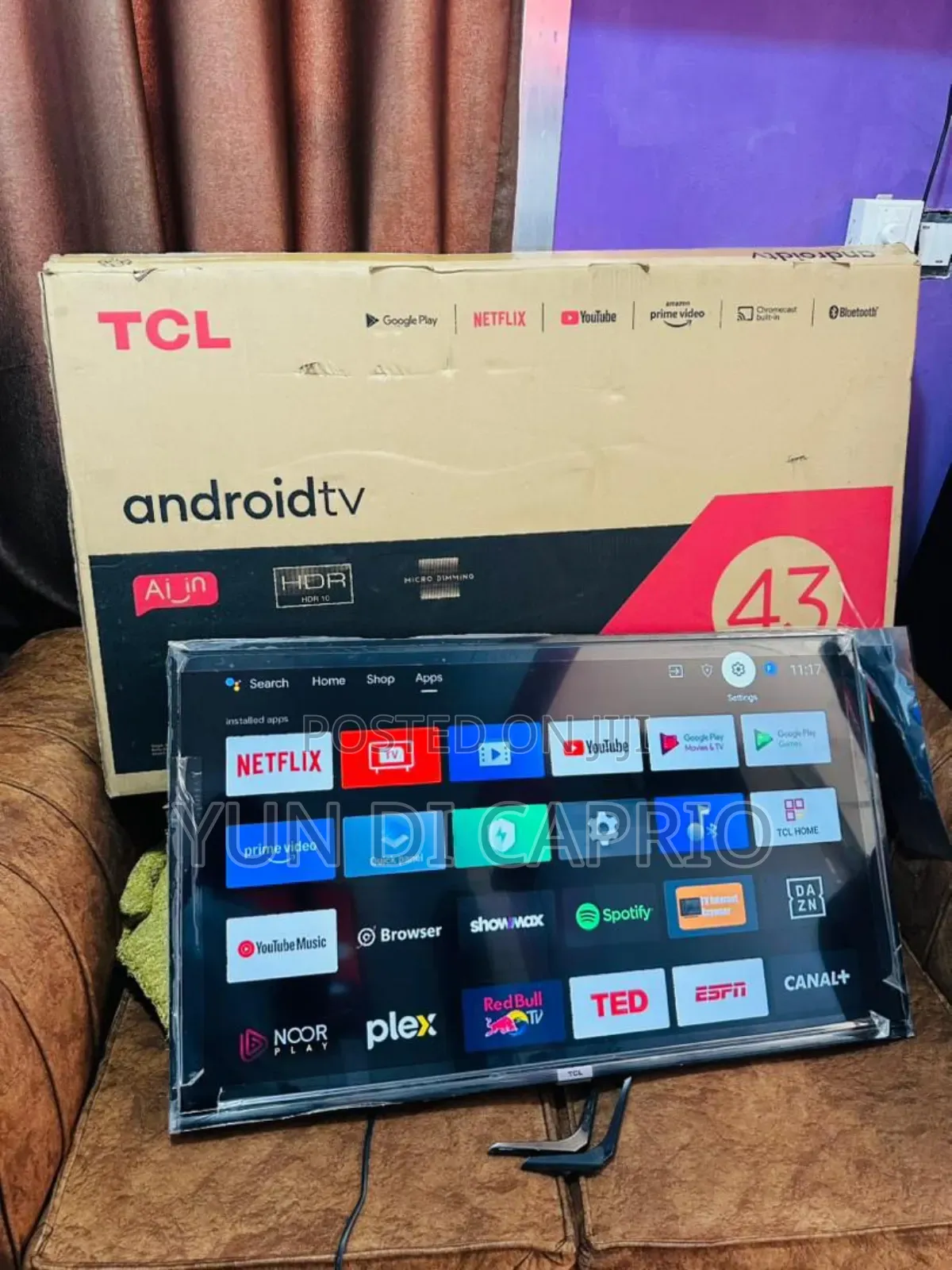 TCL Smart Android TV Inch 43