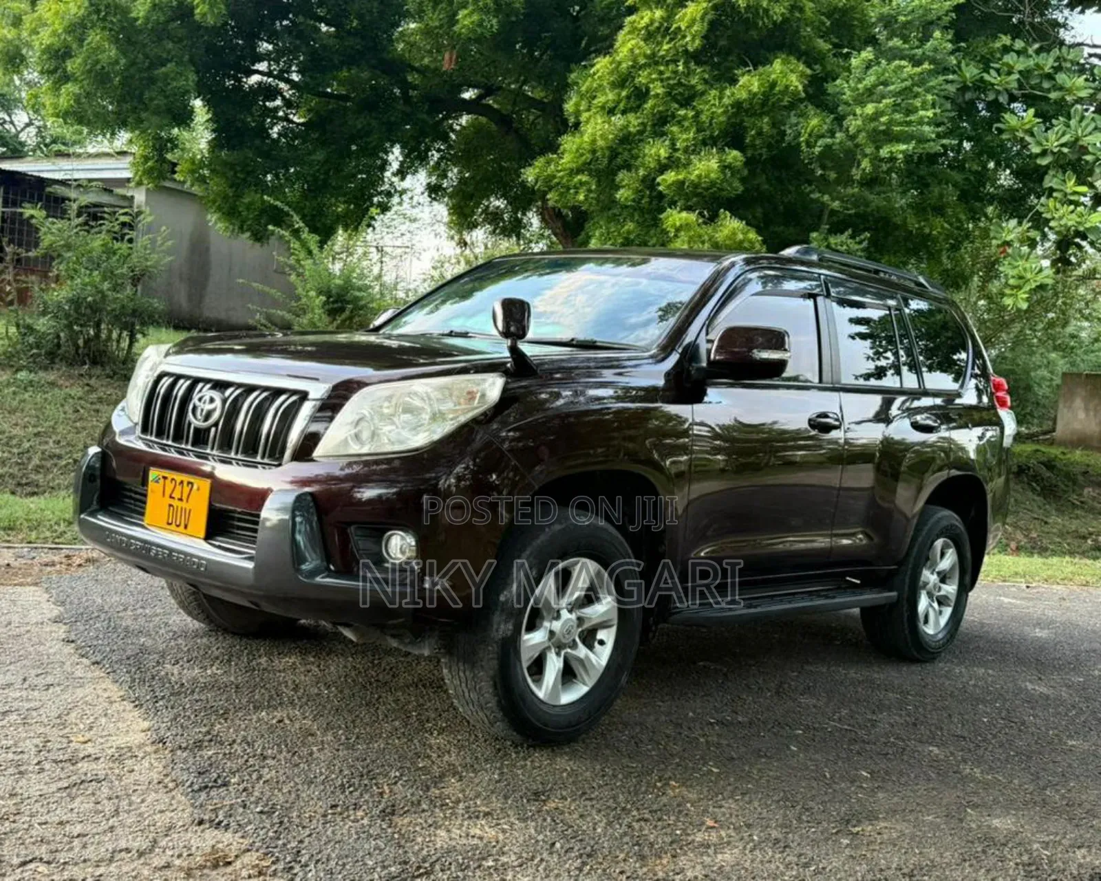 Toyota Land Cruiser Prado 2010 Burgundy