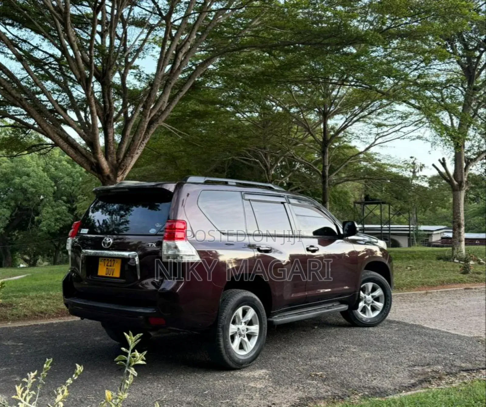 Toyota Land Cruiser Prado 2010 Burgundy