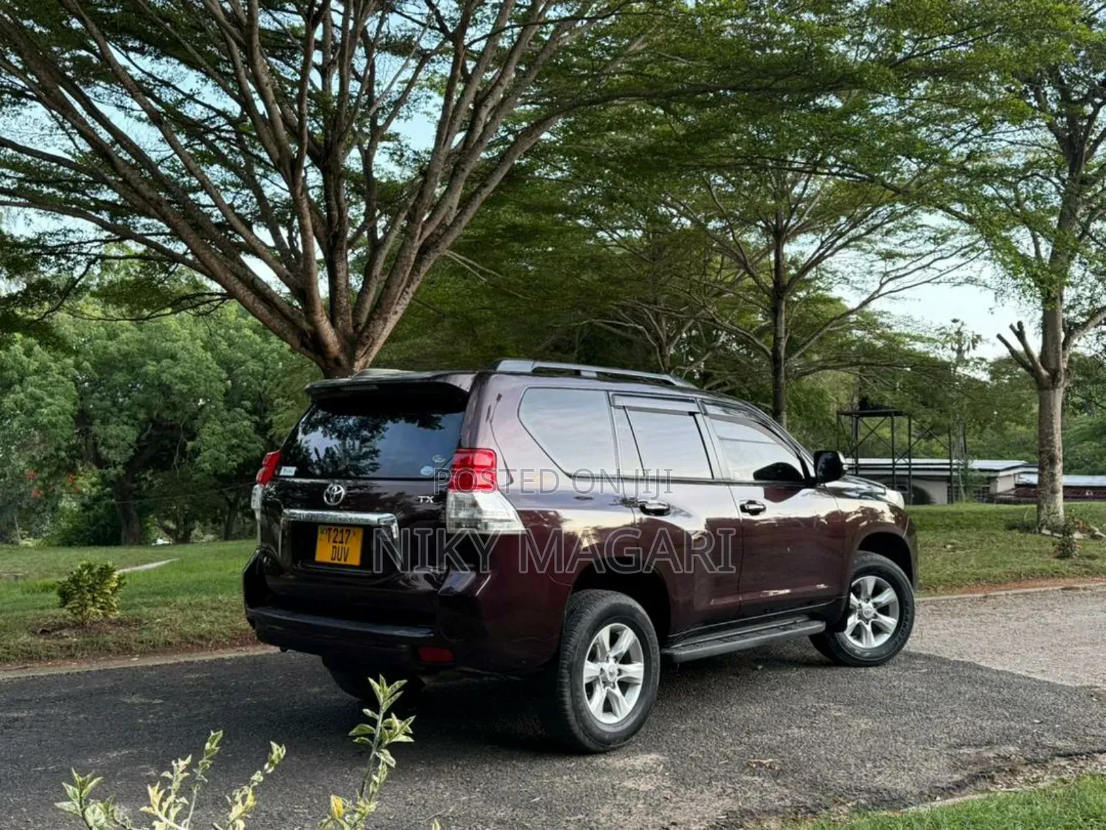 Toyota Land Cruiser Prado 2010 Burgundy