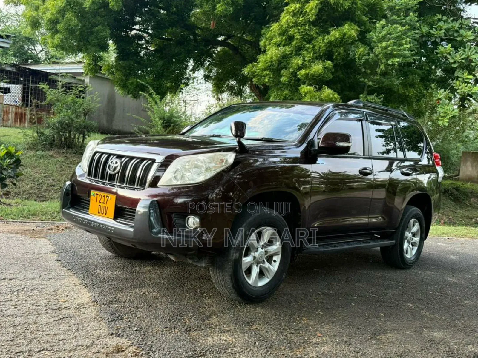 Toyota Land Cruiser Prado 2010 Burgundy