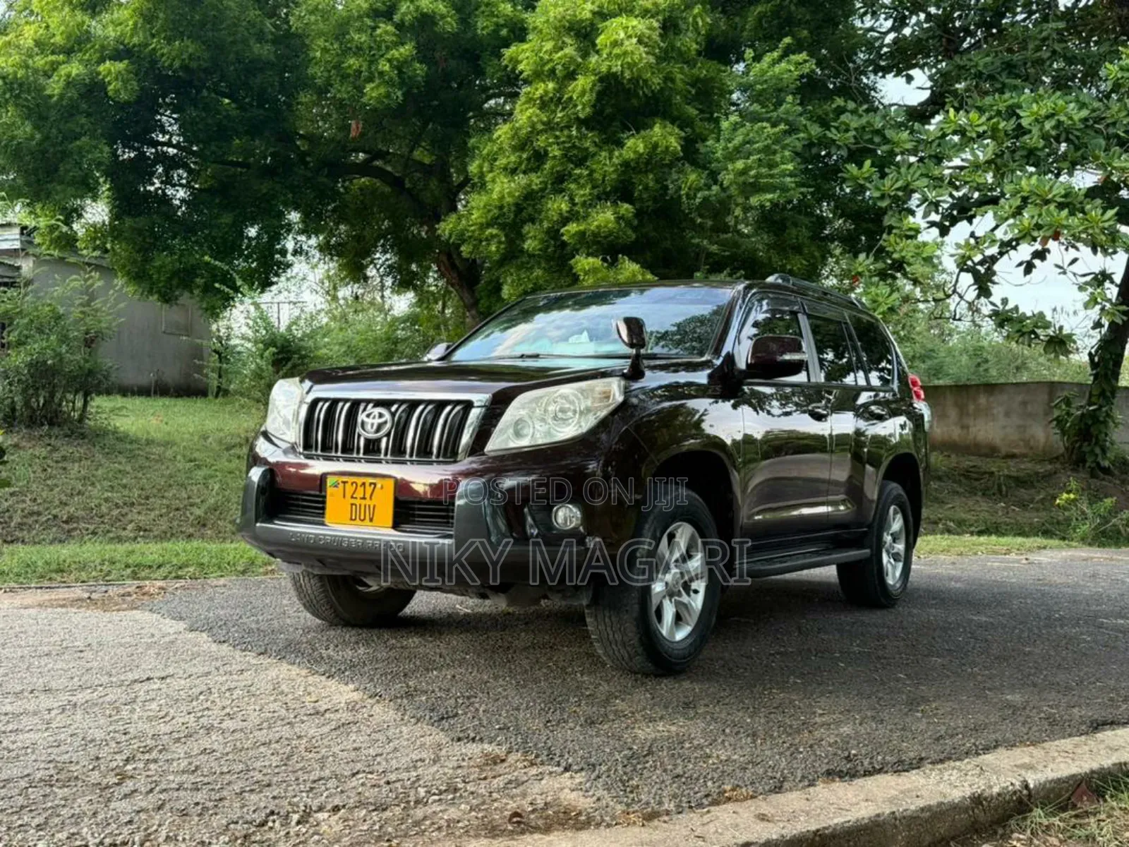 Toyota Land Cruiser Prado 2010 Burgundy