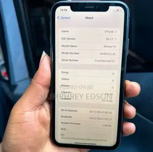 Apple iPhone 11 64 GB Black