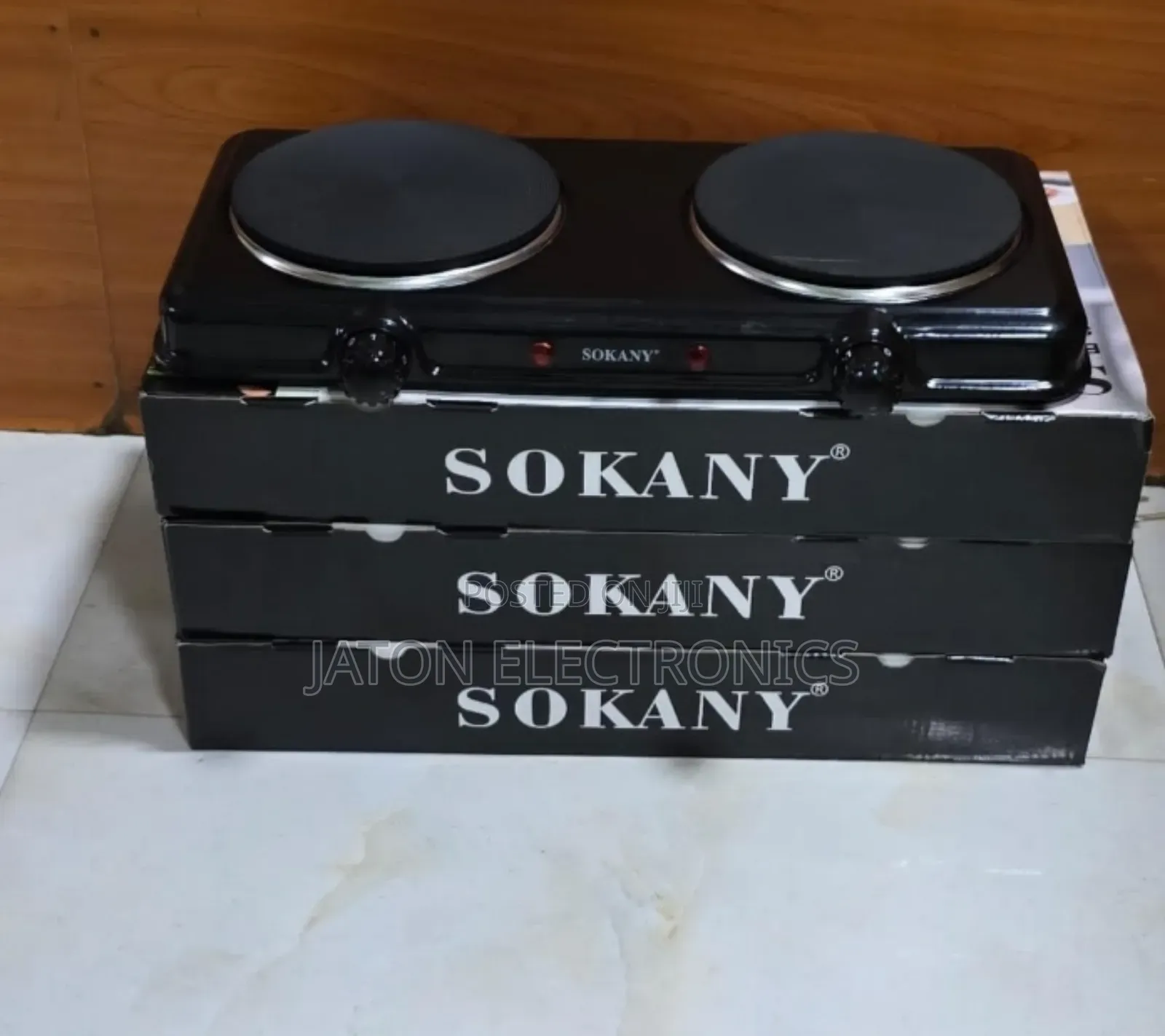 Sokany Electric Cooker 2plate