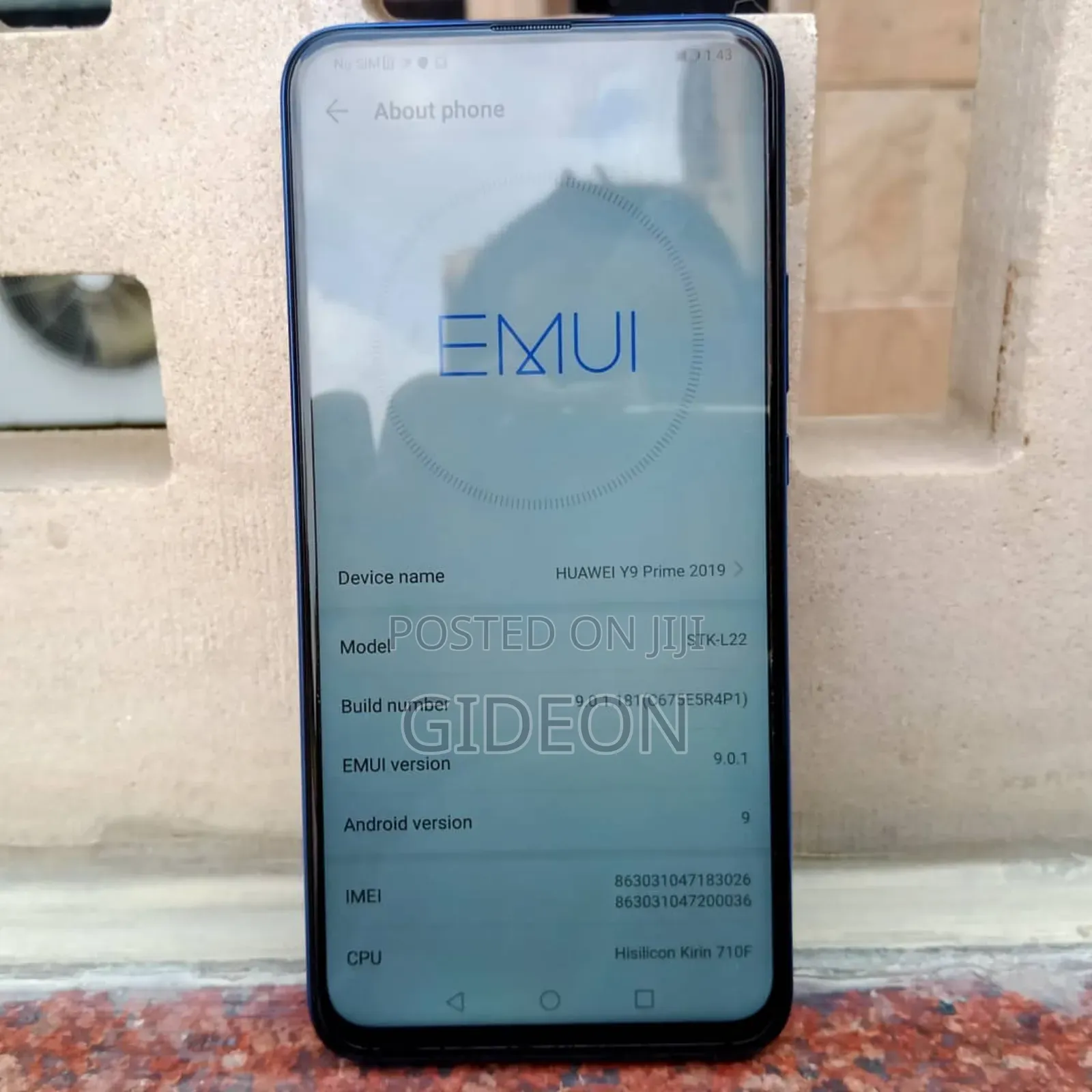 Huawei Y9 Prime 128 GB Blue
