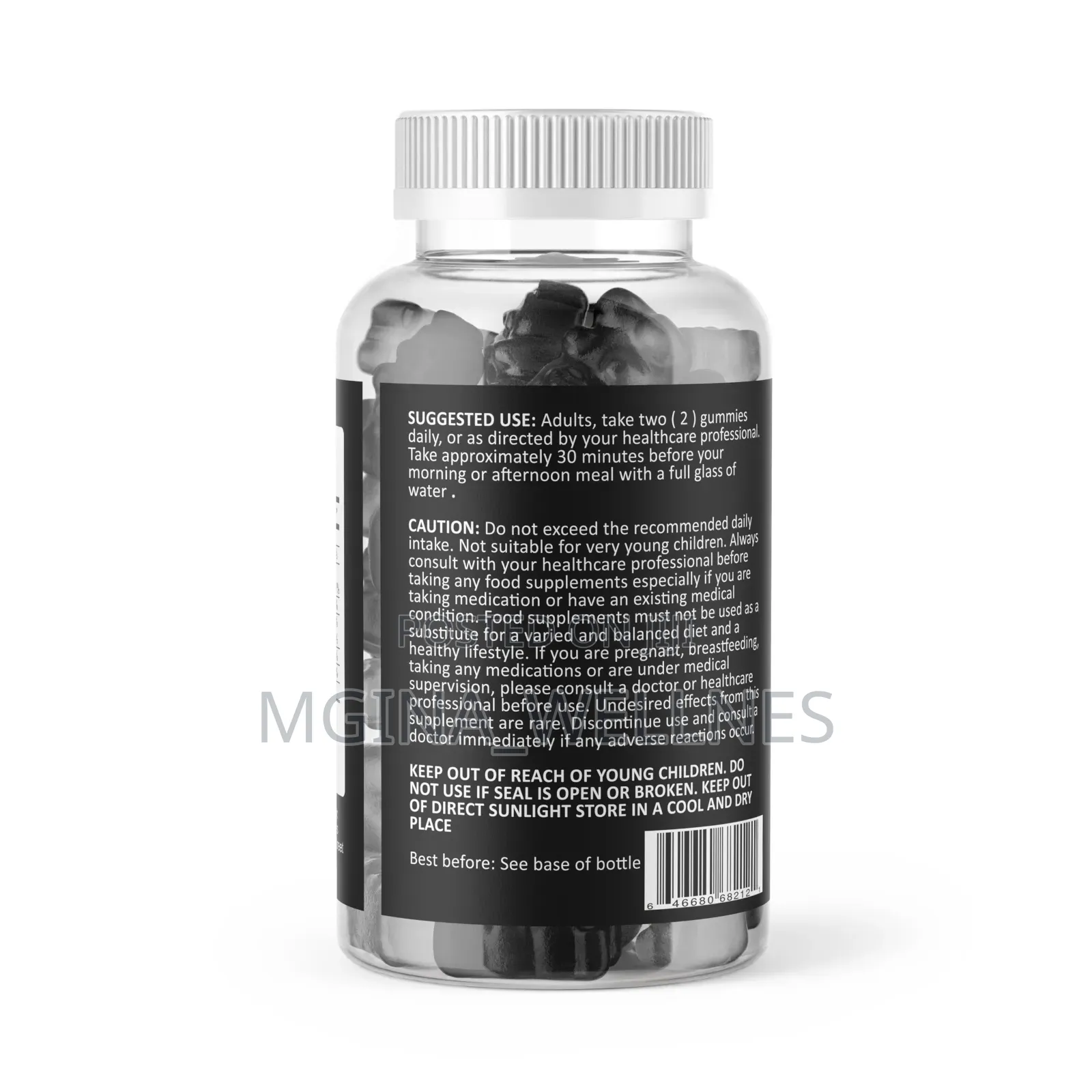 Pure Himalayan Organic Shilajit Extract Gummies