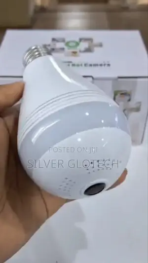 Bulb CCTV Camera Inaona Angle 360 Unaconnect Na Simu