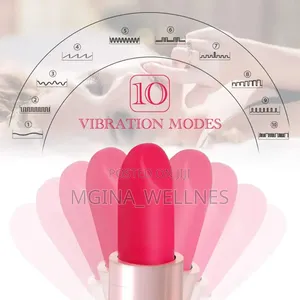 Lipstick Clitoris and Nipples Vibrator for Women