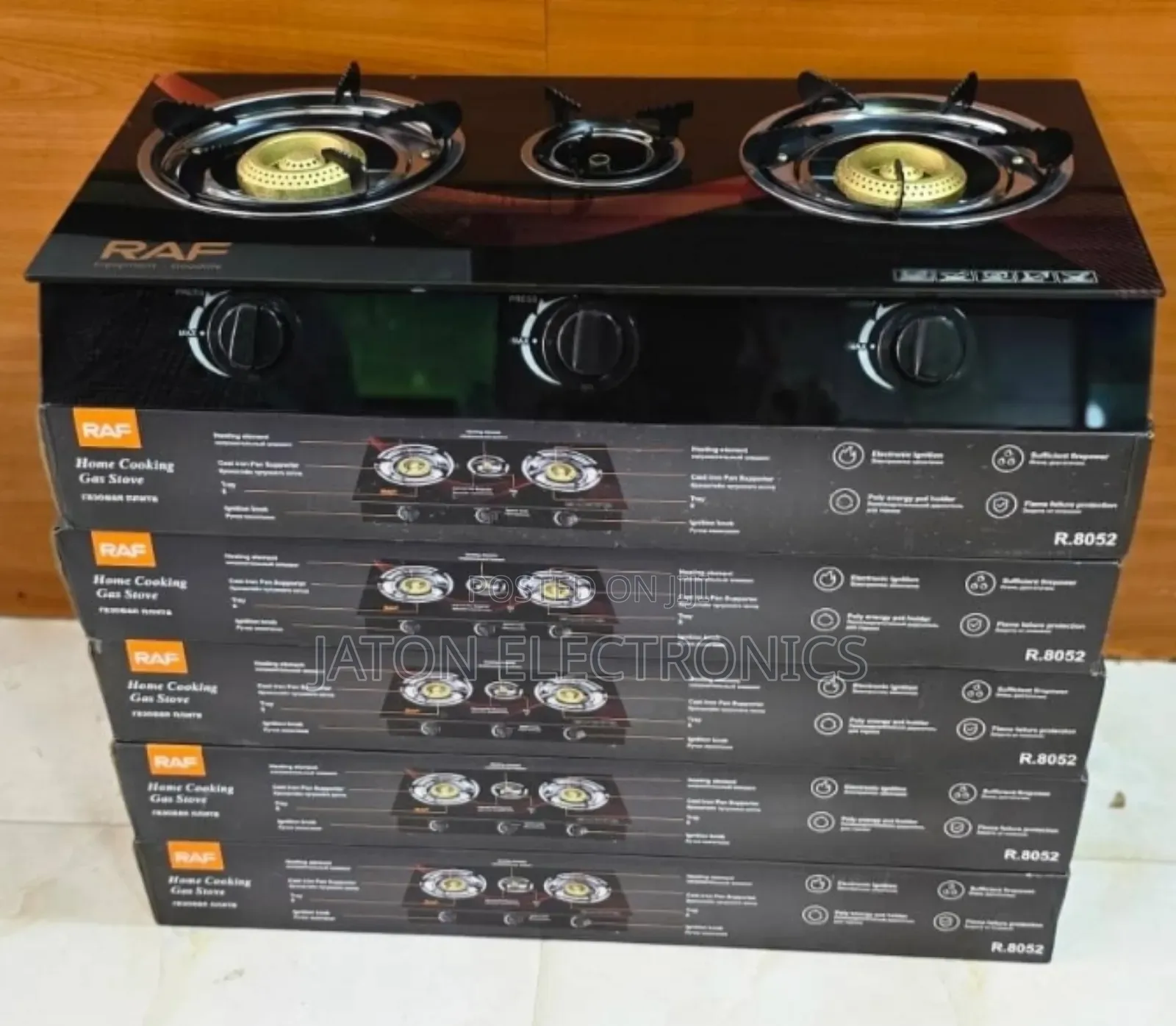 RAF Gas Cioker Stove 3plates