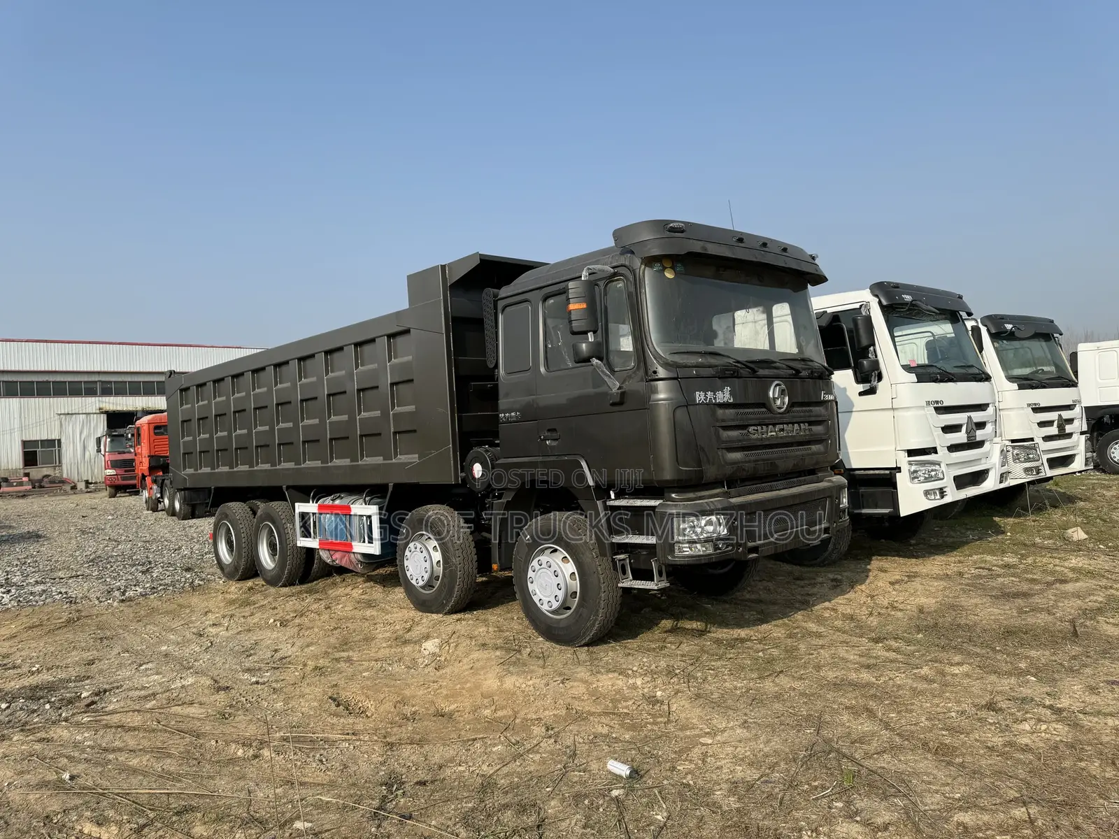 Ready to Order Used SHACMAN Dump Truck 380 HP