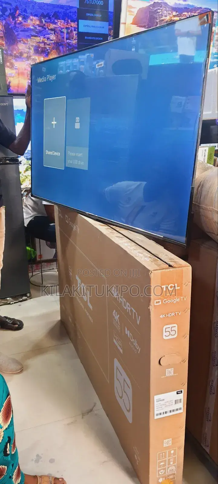 TCL Ultra HD TV Inch 55