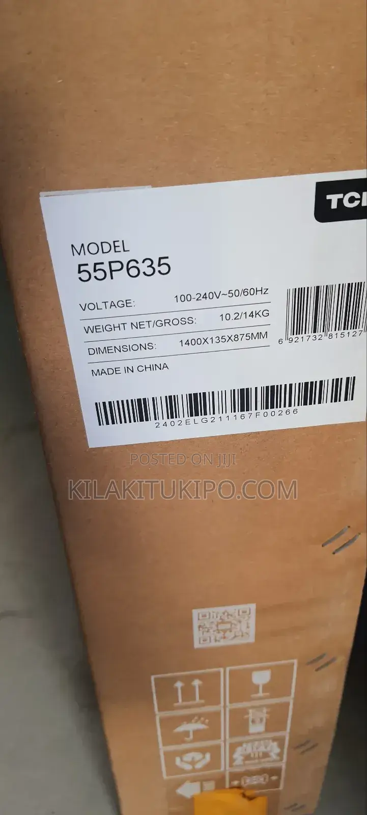 TCL Ultra HD TV Inch 55