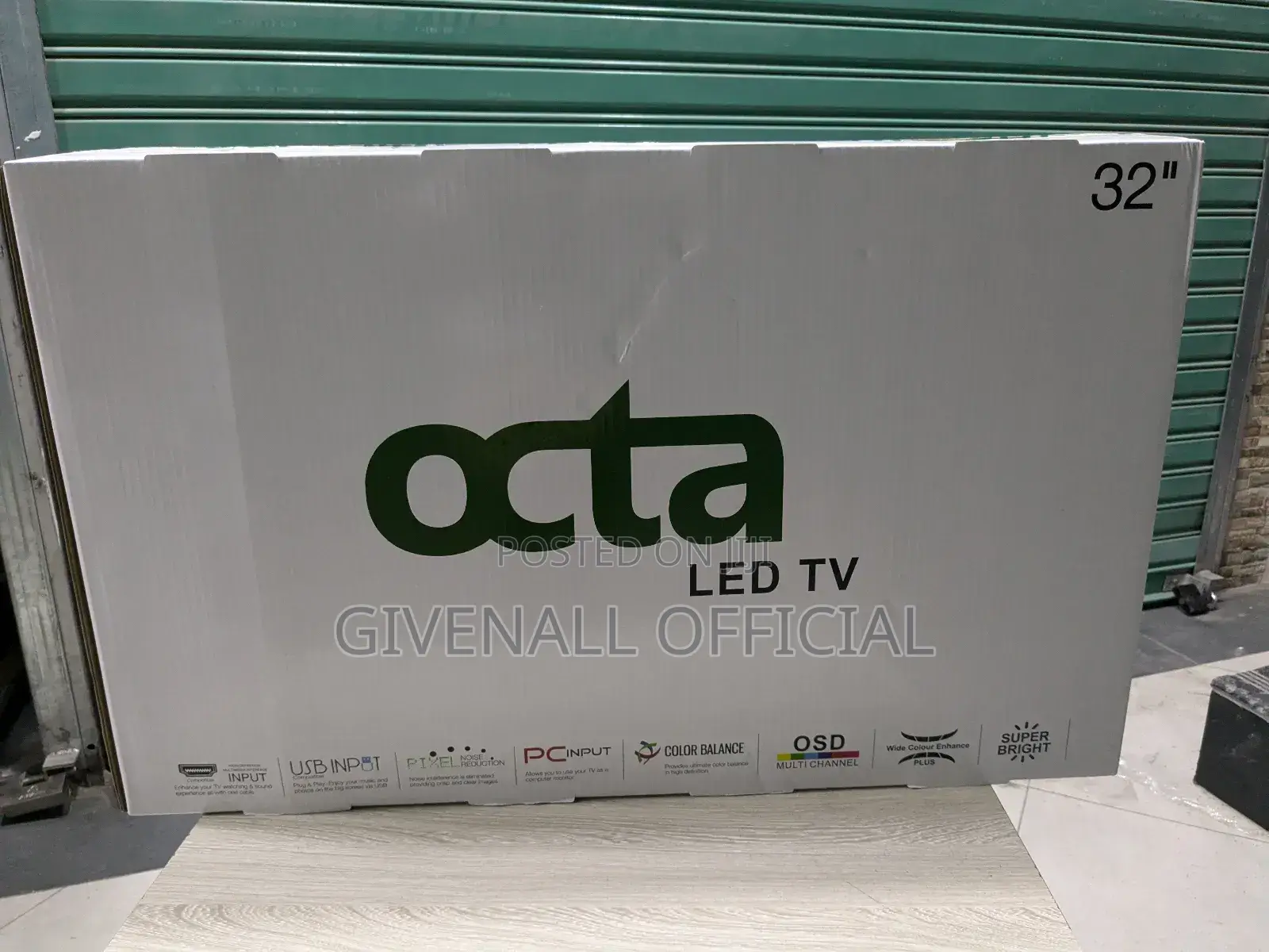 Ofa Ofa = Octa Tv Nchi 32 Led Ina Hd Kali Sanaa Warranty 1yr