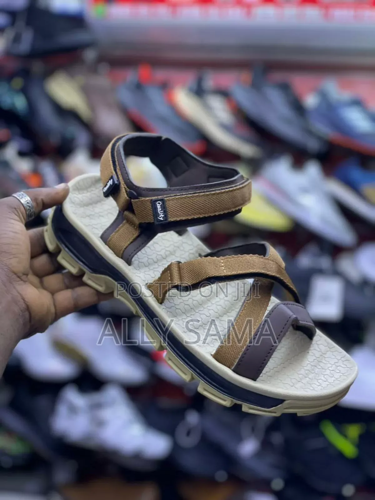 Mens Sandals C2 Quality Material Canvas