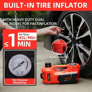 5 Ton Electric Hydraulic Car Jack With Tire Air Pump