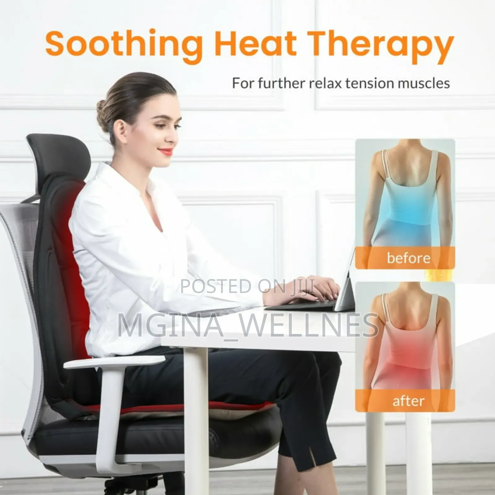 Top Seat Massager for Back,Neck Pain