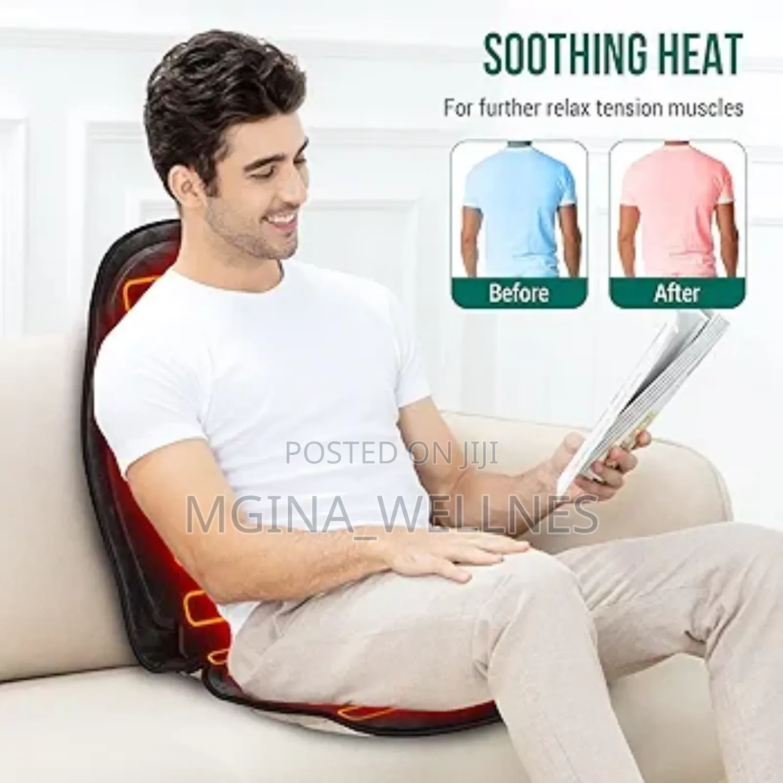 Top Seat Massager for Back,Neck Pain