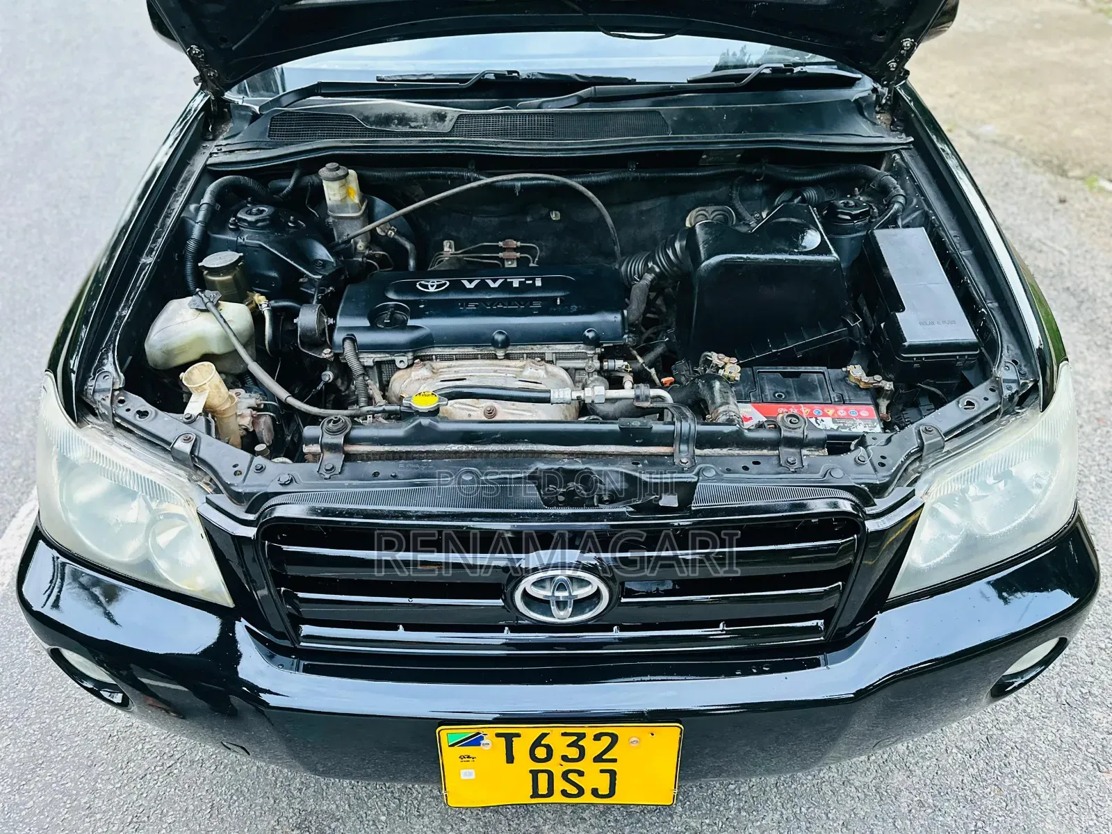 Toyota Kluger 2004 Black