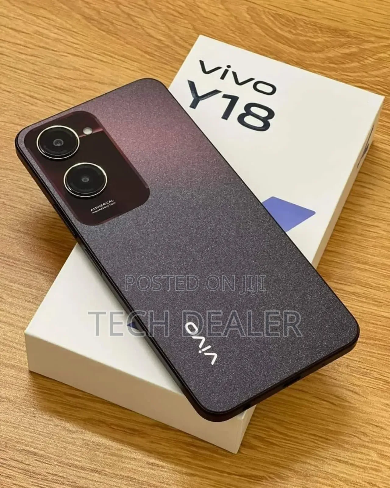New Vivo Y18 128 GB Black
