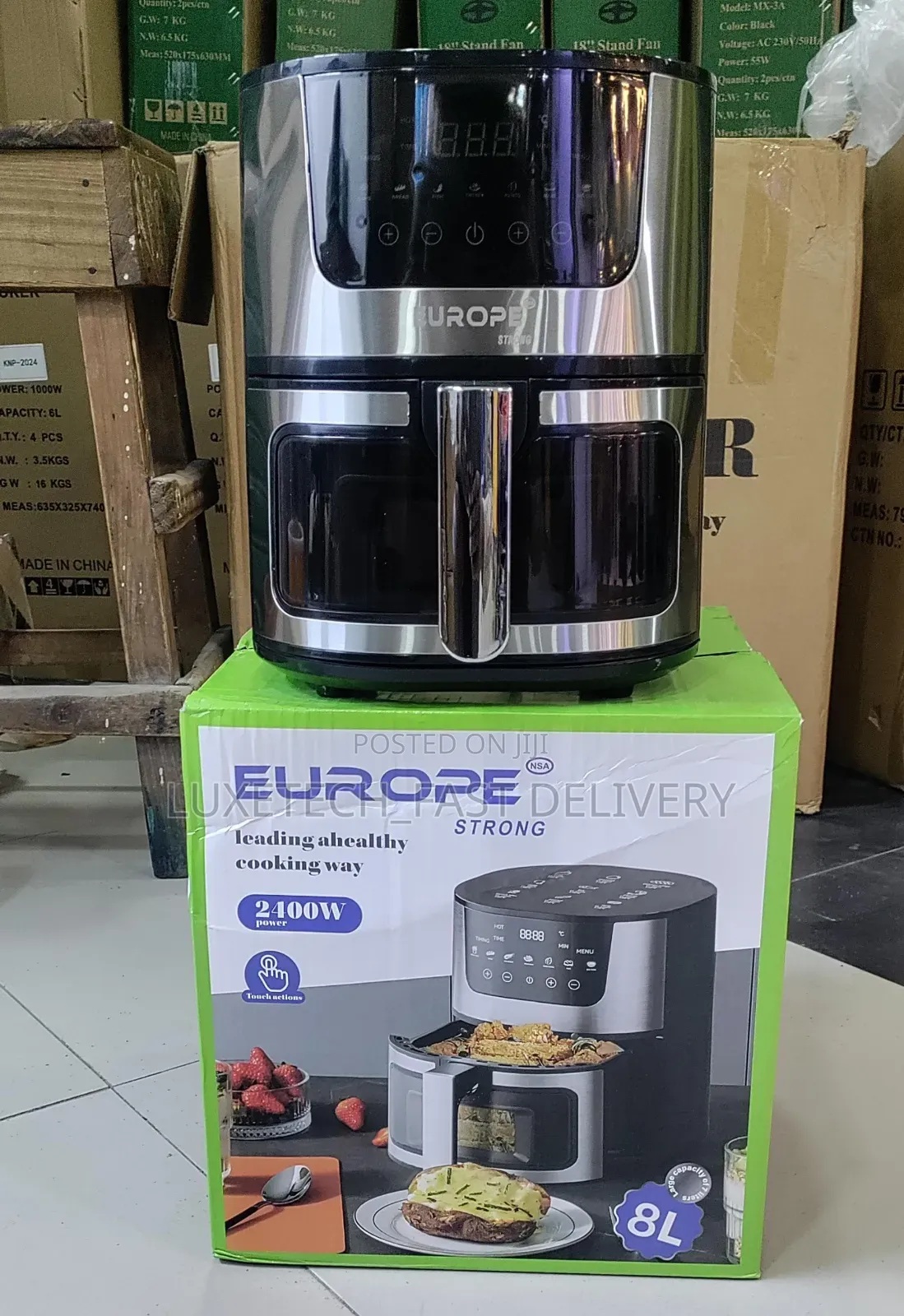Europe Air Fryer 8 Liters Digital