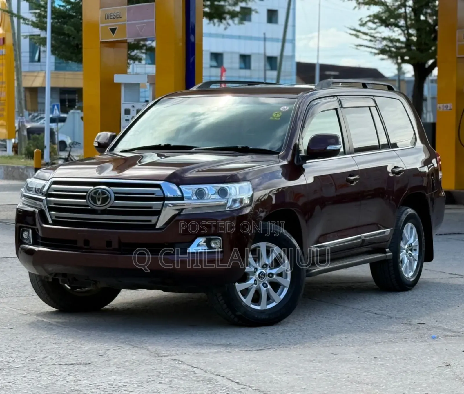 Toyota Land Cruiser 2017 Burgundy
