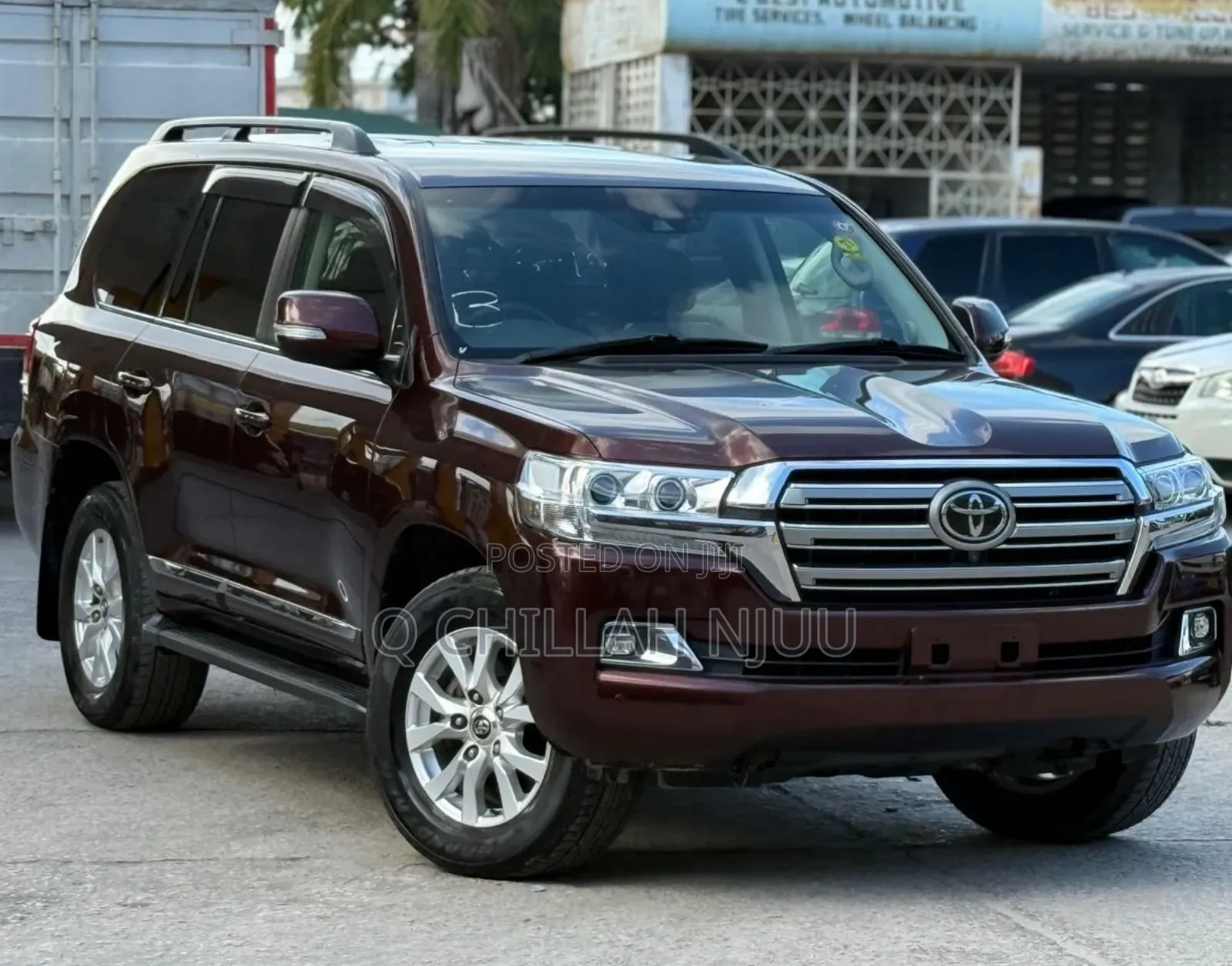 Toyota Land Cruiser 2017 Burgundy